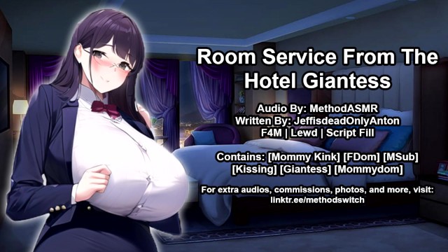 Room Service From The Hotel Giantess (Erotic Mommy Audio)