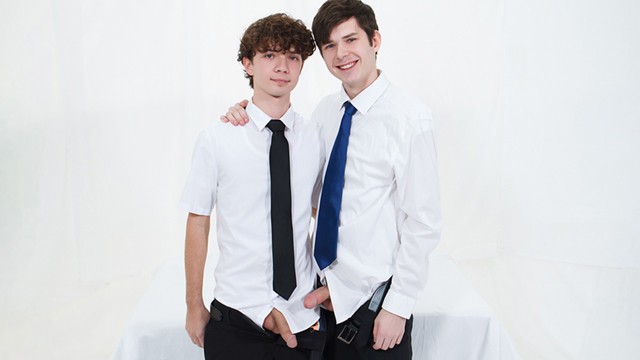 Dakota Lovell Undresss His Mate Sam Ledger And Officiates His Anointment Ceremony - Missionary Boys