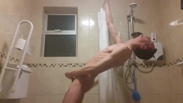 extremely skinny teen masturbates and takes a steamy shower (sexy body)