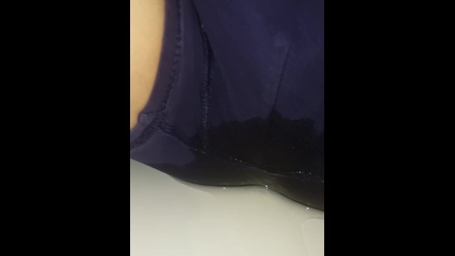 Gina's close up pissing in boyfriends pants while he is in bed hihi s