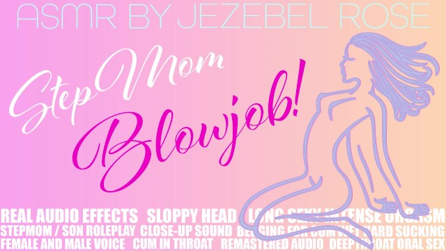 Stepmom Blowjob ASMR Roleplay & Close-up Sloppy Oral SFX