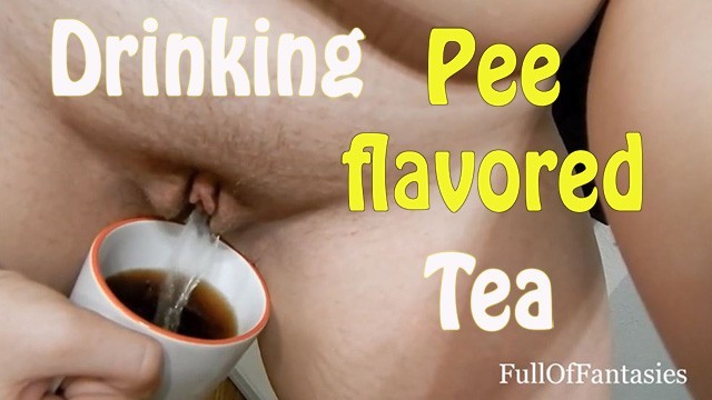 FullOfFantasies Drinks Pee Flavored Tea!