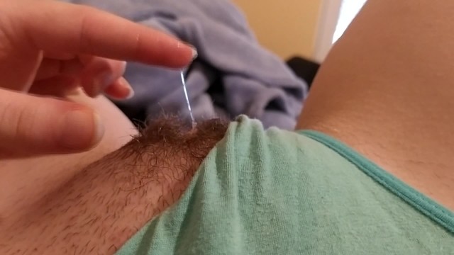 ????Playing With Tits and VERY JUICY Pussy Then Can't Hold Pee Anymore ???? Masturbation - Desperate Pee