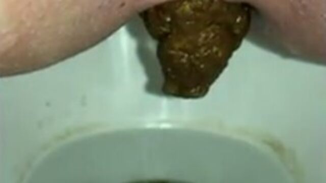 constipated hard poop