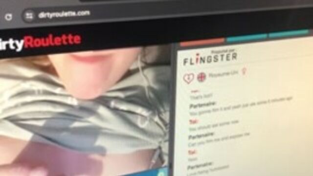 Dumb bitch exposed eating shit on dirtyroulette