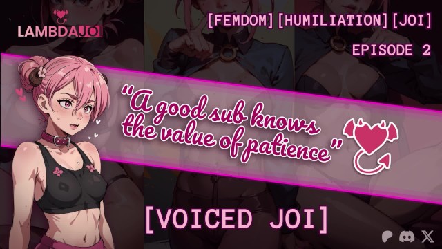 [Voiced Hentai JOI] Lucy's Obedient Pet - Ep2 [Femdom] [Humiliation] [Countdown]