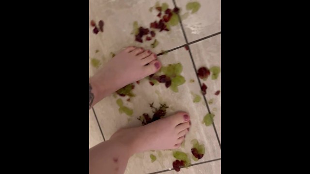 Grape crushing