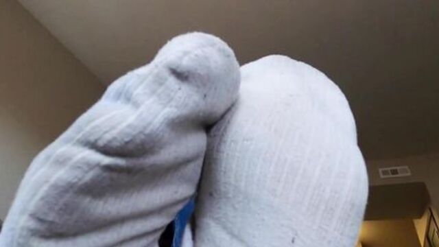 Socks smelling POV