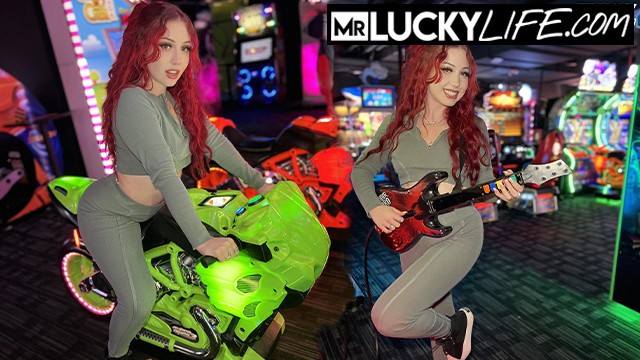 This Is The Games Redhead Babe Arietta Adams Plays